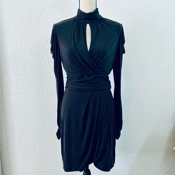 NWT Jonathan Simkhai Standard “Remy” mock neck mini dress - Picture 2 of 11